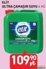 TARIM KREDİ ELİT ULTRA ÇAMAŞIR SUYU 4 KG fiyat ve kampanya bilgisi